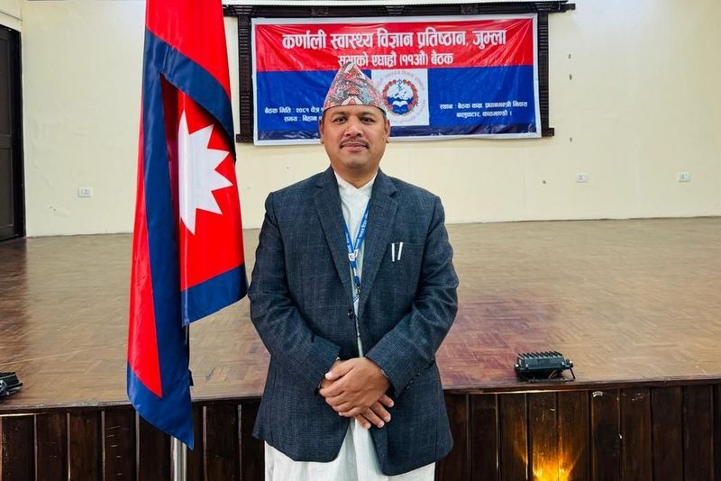 कर्णाली : स्वास्थ्य विज्ञान प्रतिष्ठान जुम्लाको निमित्त उपकुलपतिमा सहप्राध्यापक डा.डबलबहादुर धामी नियुक्त भएका छन्।