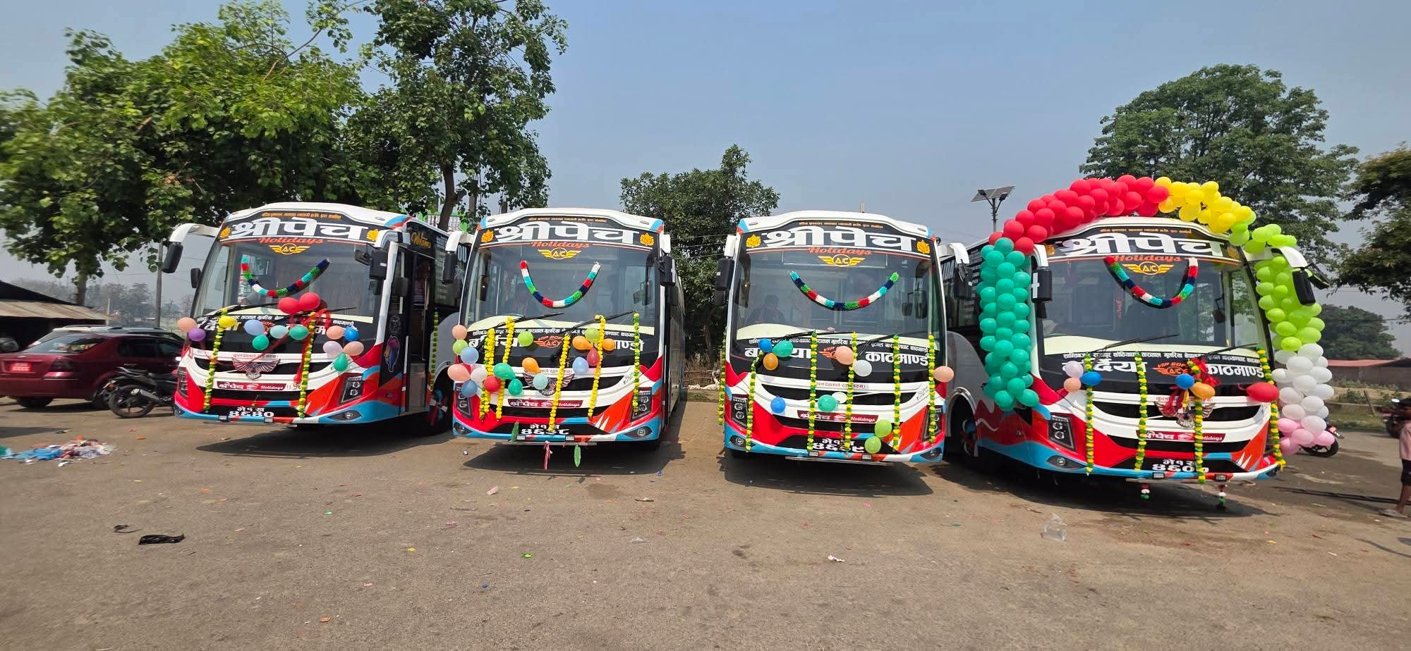 बर्दिया–काठमाडौं यात्रामा नयाँ विकल्प: ‘श्रीपेच होलिडेज’ एसी बस सुरु