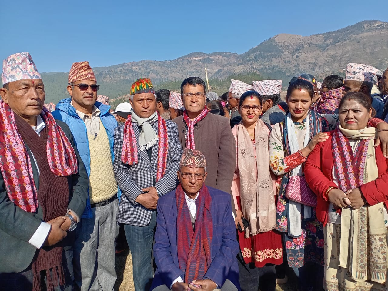 पादुका जात्रामा कला, संस्कृति र सभ्यताको प्रवर्द्धनम प्रदेश इन्चार्ज बोगटी ।