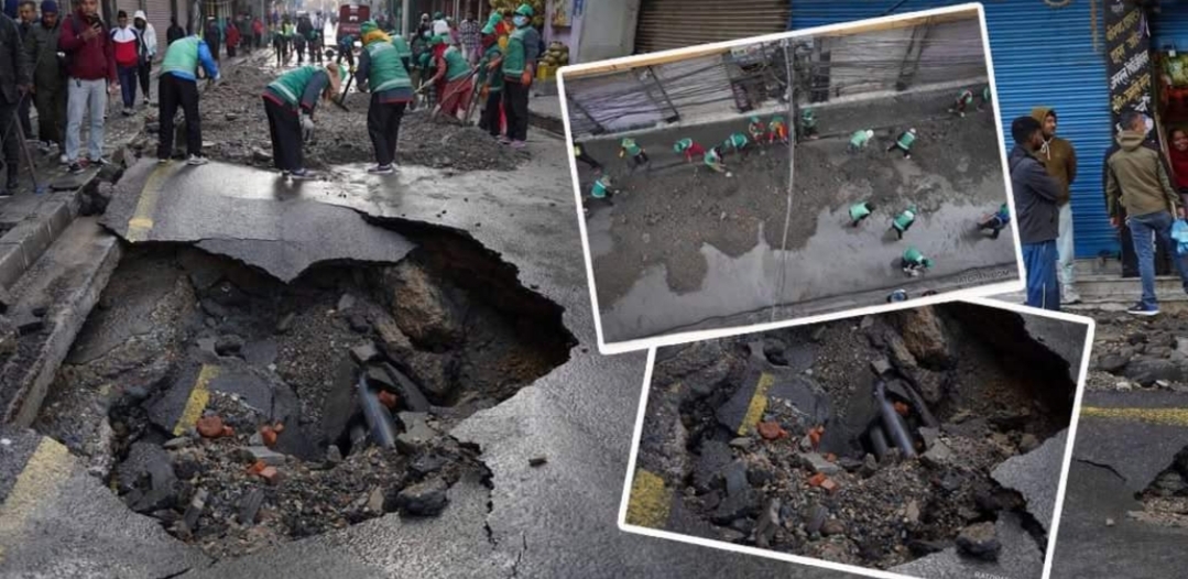 हाम्रो कारण थापाथलीमा मेलम्ची खानेपानीको पाइपमा क्षति पुगेको छैन : विद्युत प्राधिकरण