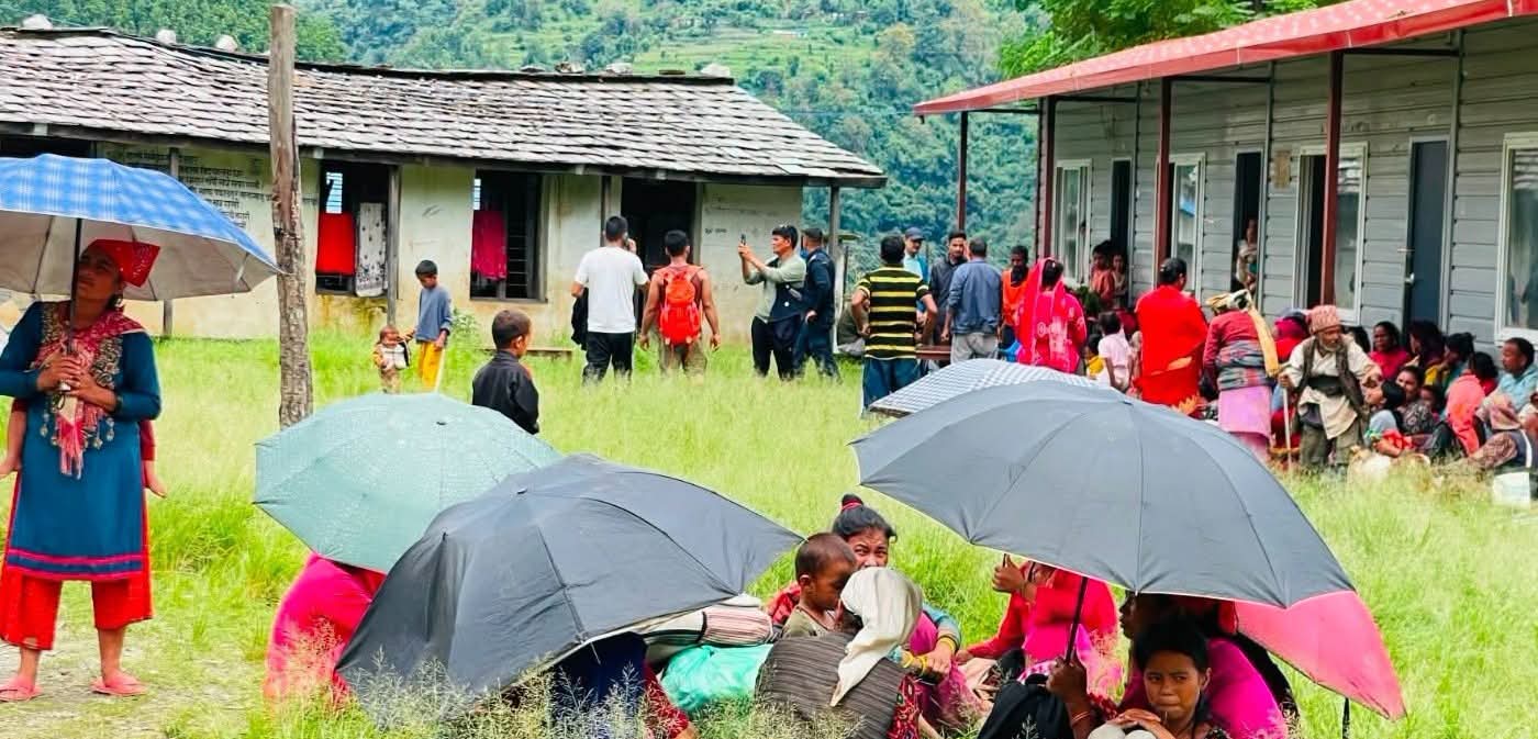 भूकम्पको घाउ निको नहुँदै पहिरोले जाजरकोटवासीलाई फेरि उठी' बास