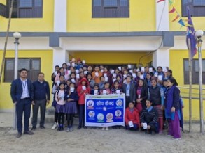 ओखलढुंगामा १० देखि १४ वर्ष उमेर समूहका किशोरीहरूलाई HPV खोप अभियान सञ्चालन