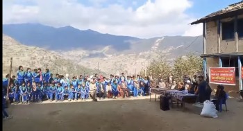 विद्यालय कि राजनीतिक अखडा जाजरकोट कुशे गाउपालिका २ टालेगाउमा रहेको मान्नेढुङ्गा माविमा दलगत कार्यक्रम, कानुनको खुला उल्लङ्घन