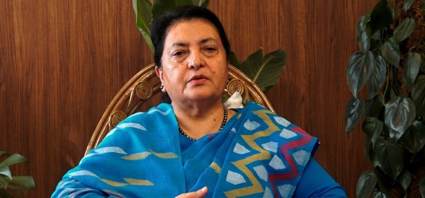 महिला अधिकार तथा सशक्तीकरणमा राज्य सकारात्मक हुनु खुसीको कुरा हो : पूर्वराष्ट्रपति भण्डारी