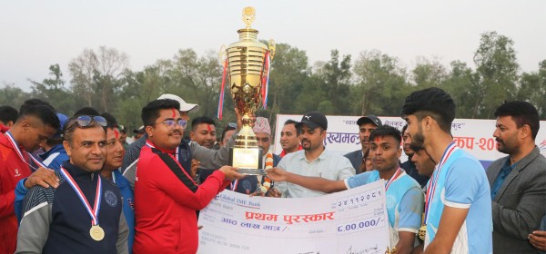 राइजिङ स्टारलाई मुख्यमन्त्री कोहलपुर गोल्डकप