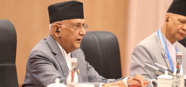 एससिओ प्लस शिखर सम्मेलनमा प्रधानमन्त्री ओलीको सम्बोधन