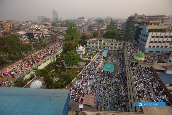 आज सार्वजनिक बिदा, इस्लाम धर्मावलम्बीहरु ‘ईद-उल-फित्र’ मनाउँदै