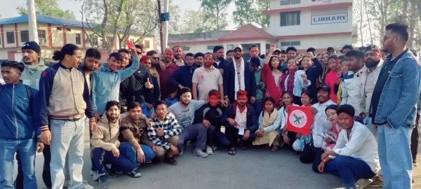 बर्दियामा नेपाल विद्यार्थी संघको ऐतिहासिक विजय: १० क्याम्पसमध्ये ८ मा वर्चस्व
