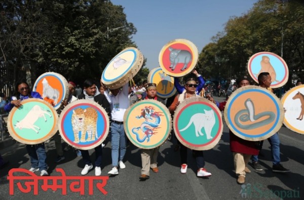 काठमाडौंमा सोनाम ल्होसारको रौनक (तस्बिरहरू)