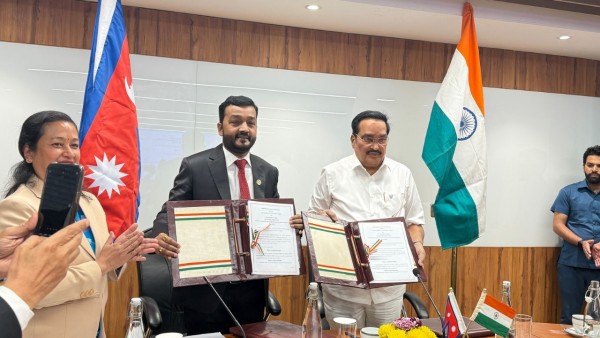 नेपाल र भारतबीच खानेपानी, सरसफाई तथा स्वच्छतासम्बन्धी समझदारी पत्रमा हस्ताक्षर