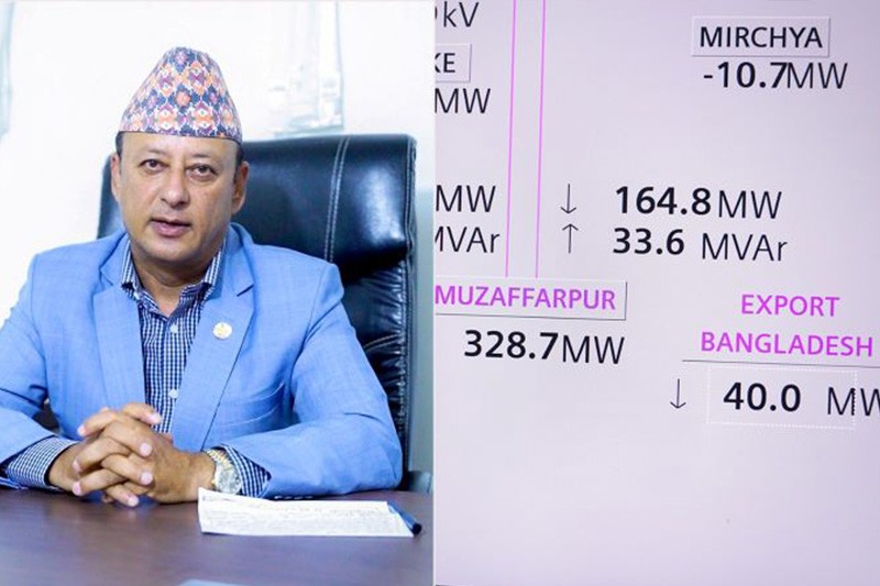 बङ्गलादेशमा बिधुत निर्यात,सुरु भएको छ