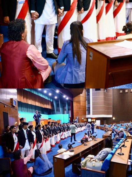 प्रतिनिधिसभा बैठक सोमबारसम्मका लागि स्थगित भएको छ,