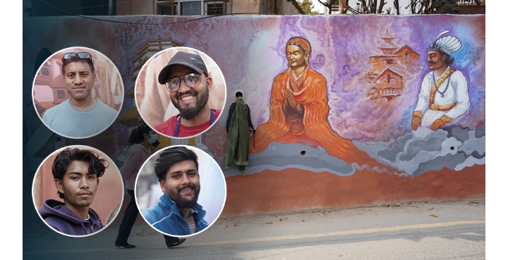 लिच्छविकालीन अवस्थादेखिका अक्षरमा भएका इतिहासलाई हामी चित्रमा देखाइरहेका छौं ।