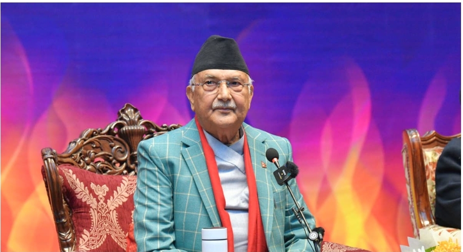 निर्वाचनपछि पनि एमाले–कांग्रेसबाहेक अरूले सरकार बनाउन सक्दैनन् : ओली