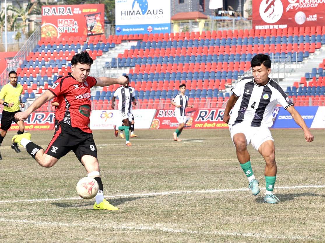 आहा रारा पोखरा गोल्डकपः उज्वेकिस्तानको आभा एफसी सेमिफाइनलमा